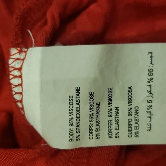 MICHAEL Studio Tank Top Red Tie at Front Womens Plus size 3X - Picture 5 of 8